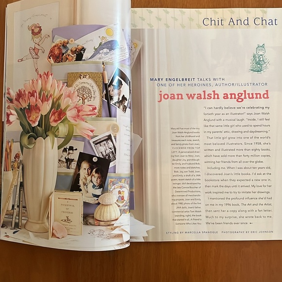 Mary Engelbreit Home Companion Magazine & Ann Estelle Paper Doll April/May 1999 - Picture 9 of 16